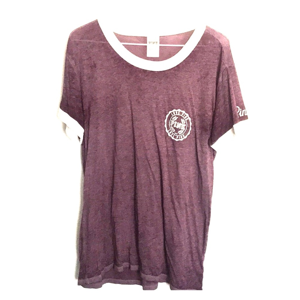 Dark Purple Victoria Secret Pink shirt